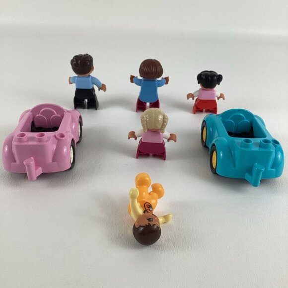 Lego Duplo Family Car Vehicle Minifig Lot Toddler First Building Toy Cars Family - Picture 5 of 7